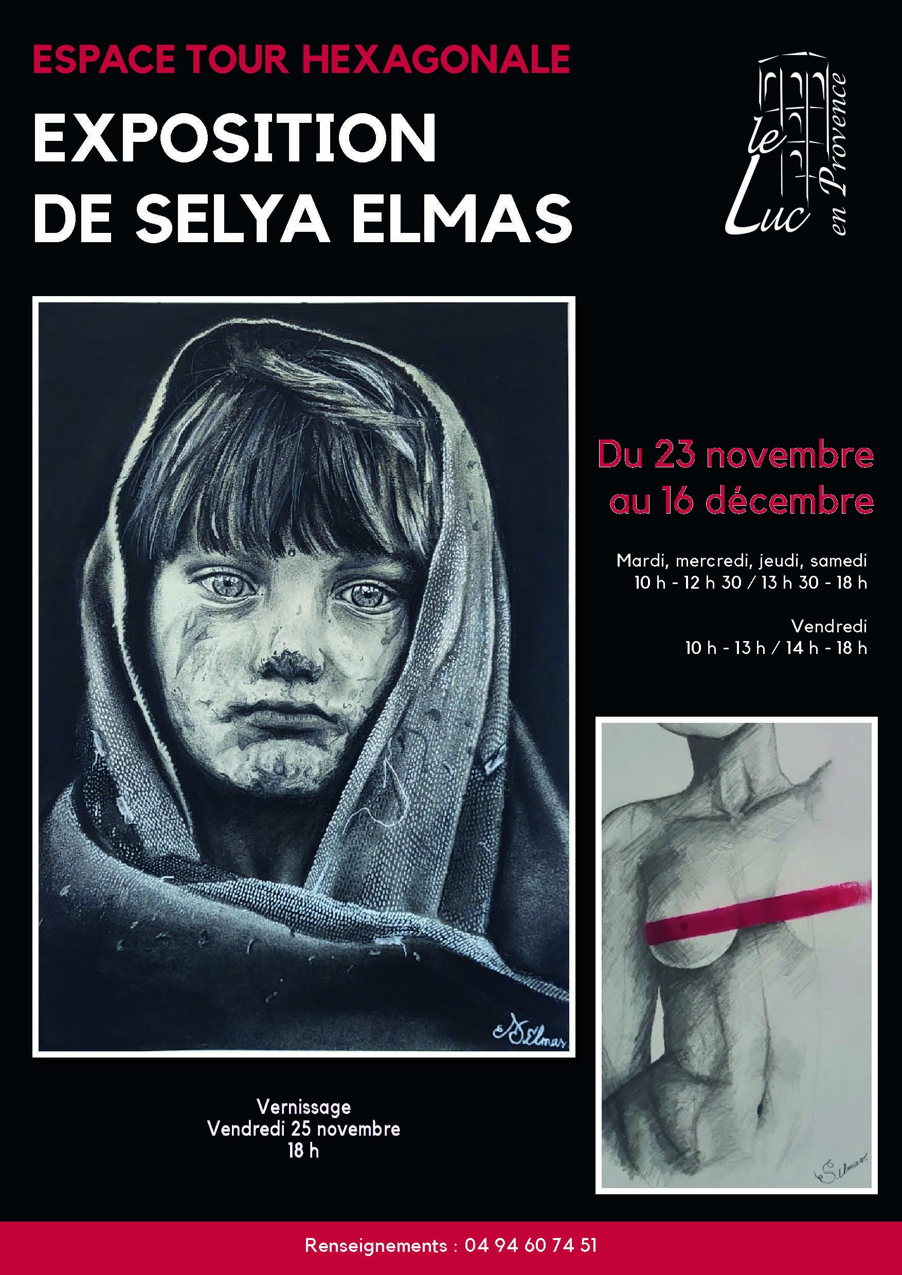 Jusqu’au 16 décembre – Exposition de Selya Elmas