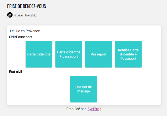 PASSEPORT ET CARTE D’IDENTITE : UTILISEZ LE NOUVEAU SERVICE EN LIGNE POUR PRENDRE UN RENDEZ-VOUS EN MAIRIE !