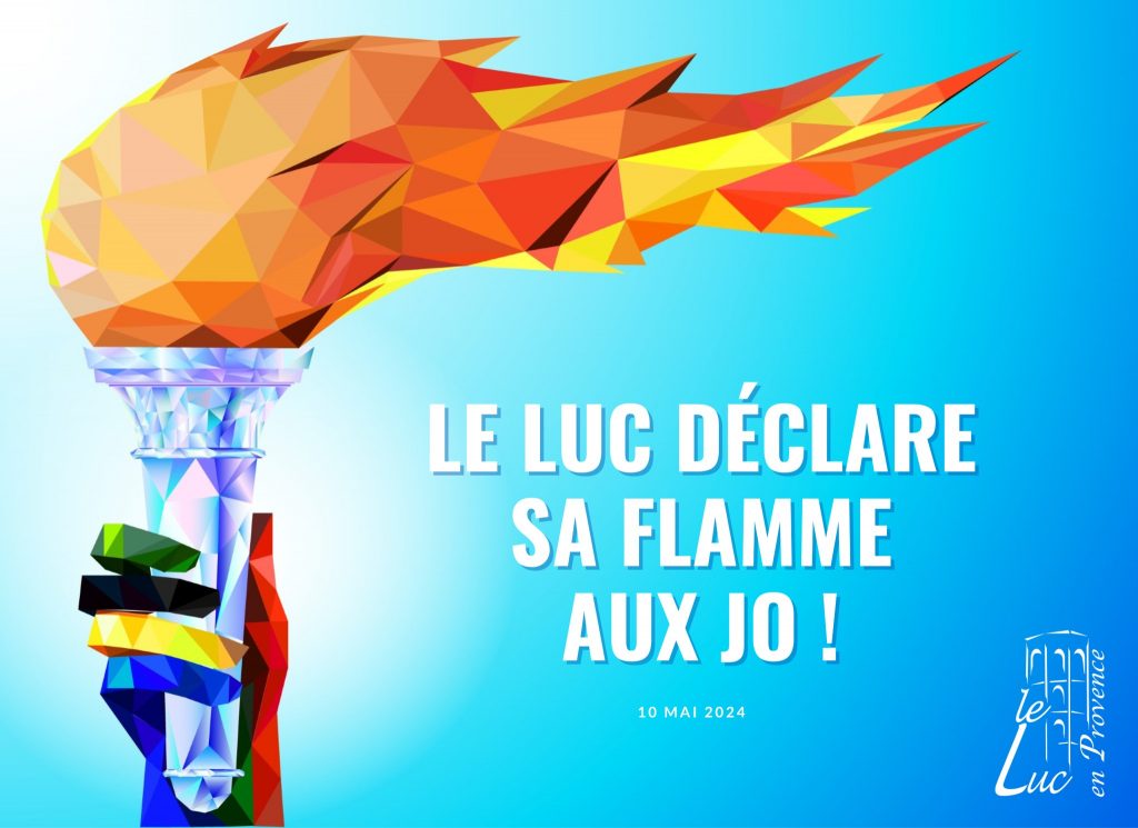 PASSAGE DE LA FLAMME OLYMPIQUE : DÉLÉGATION LUCOISE