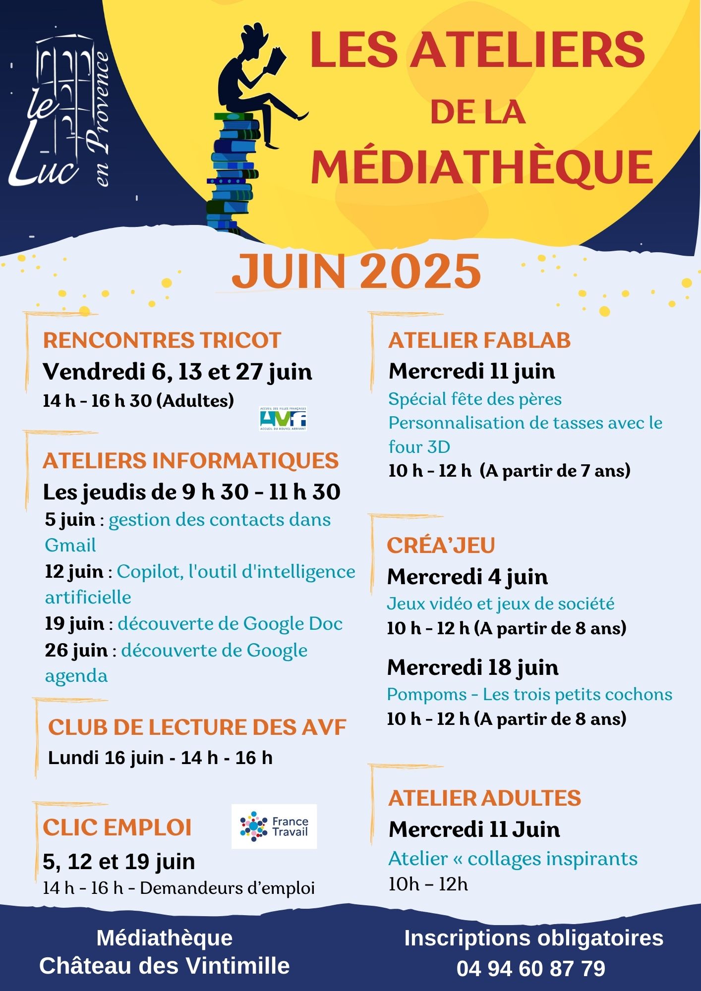 Mercredi 4 juin – Atelier créa’jeu