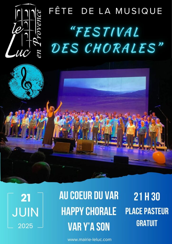 Samedi 21 juin – Festival des chorales