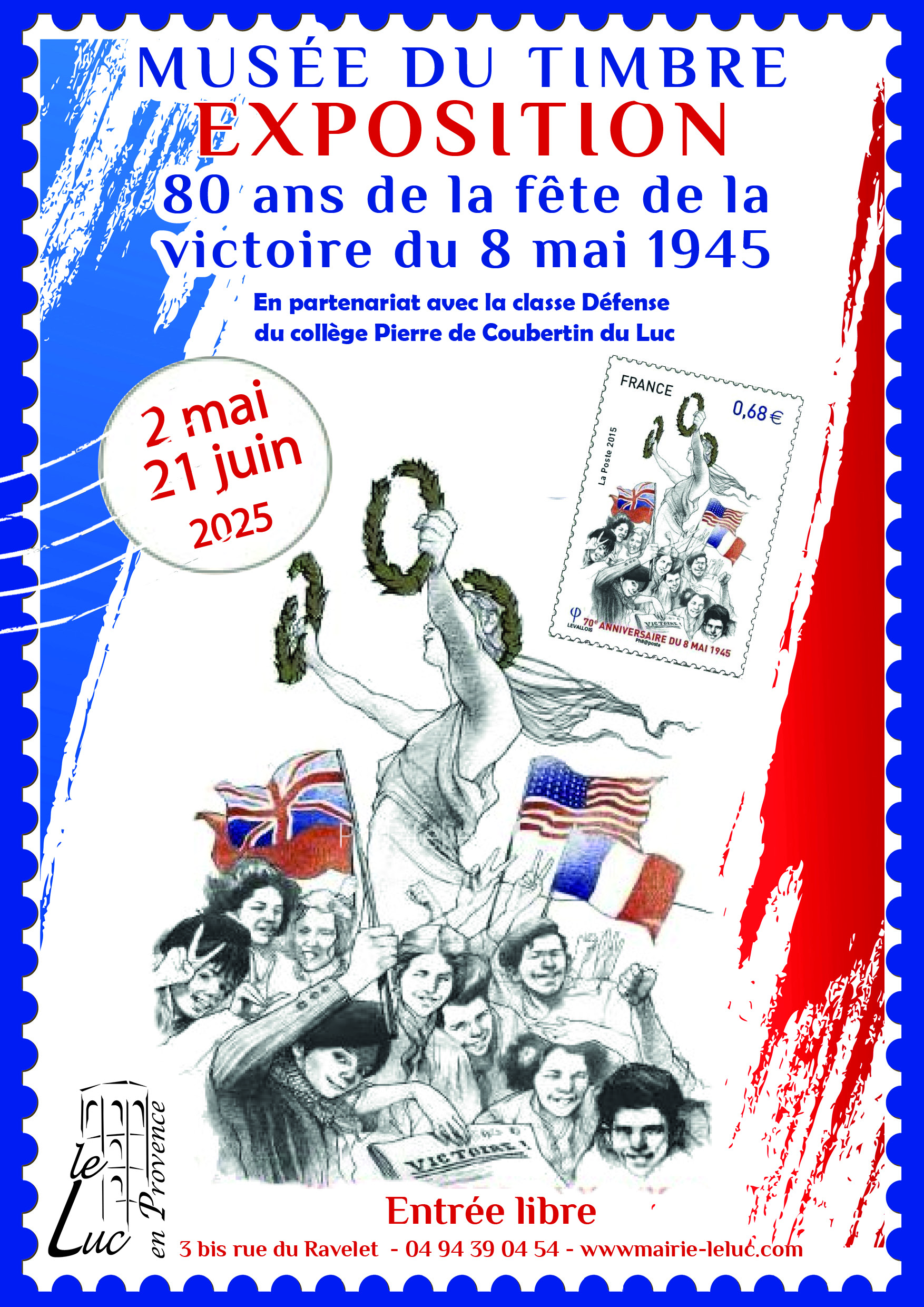 Du 2 mai au 21 juin – Exposition musée du timbre