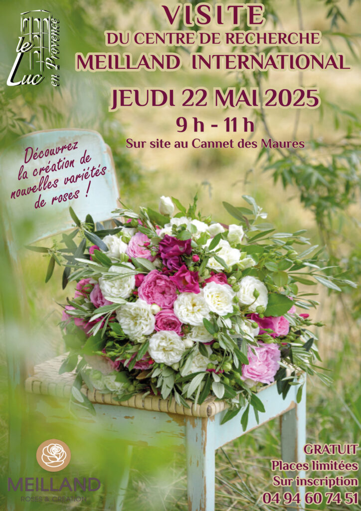 Jeudi 22 mai – Visite du centre de recherche Meilland