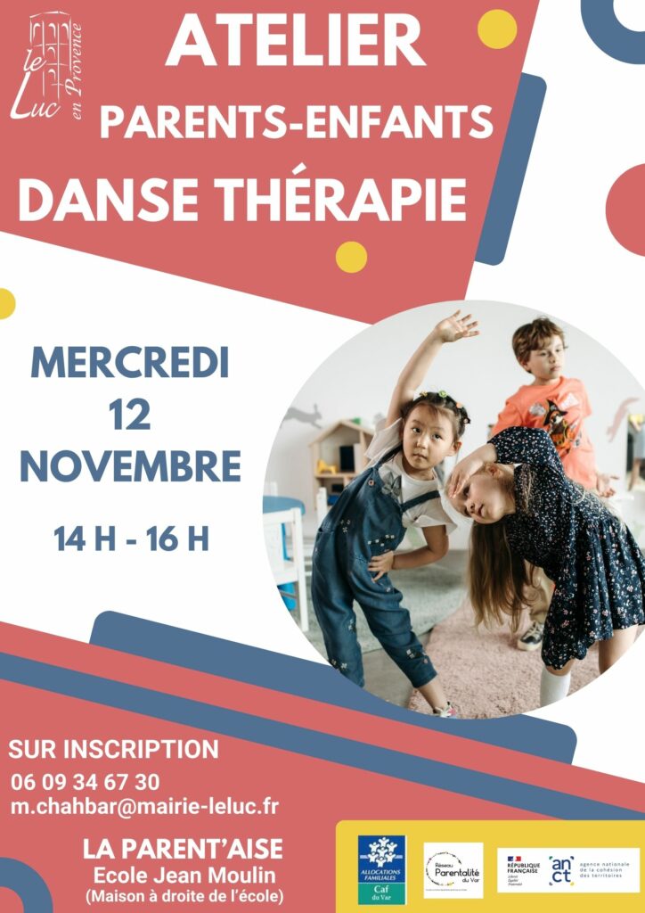 Mercredi 12 novembre – Atelier parents-enfants