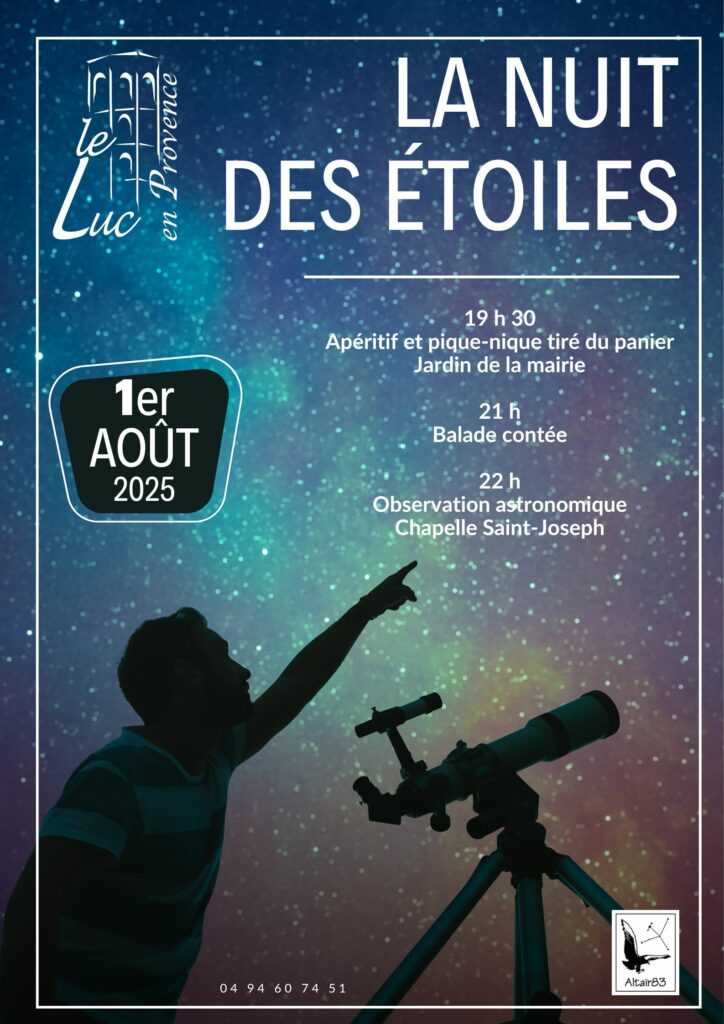 Vendredi 1er août – La nuit des étoiles
