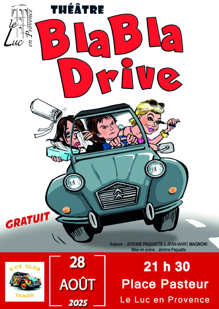 Jeudi 28 août – Théâtre « blabladrive »