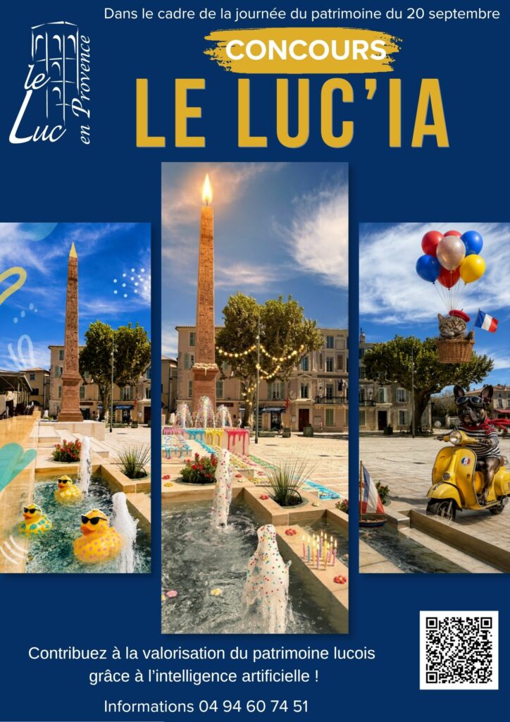 Dimanche 20 septembre – Le Luc IA