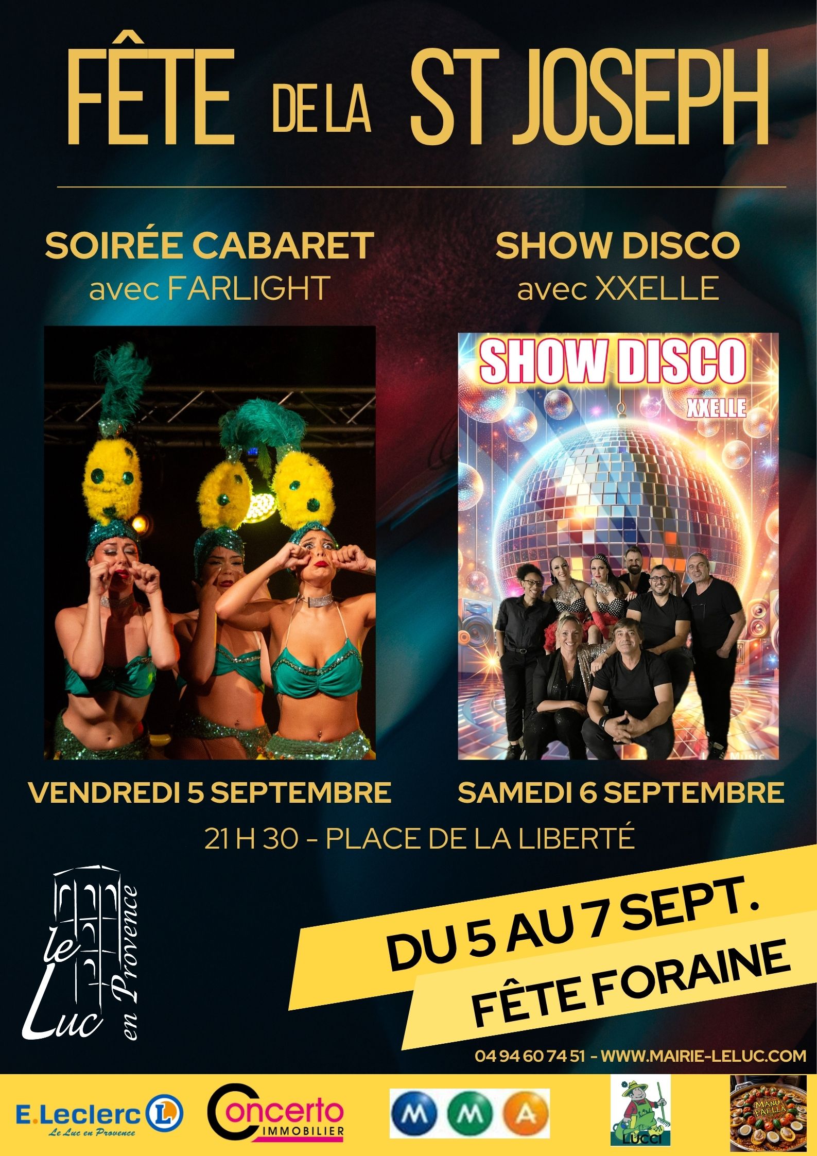 Du 5 au 7 septembre – Fête de la St Joseph