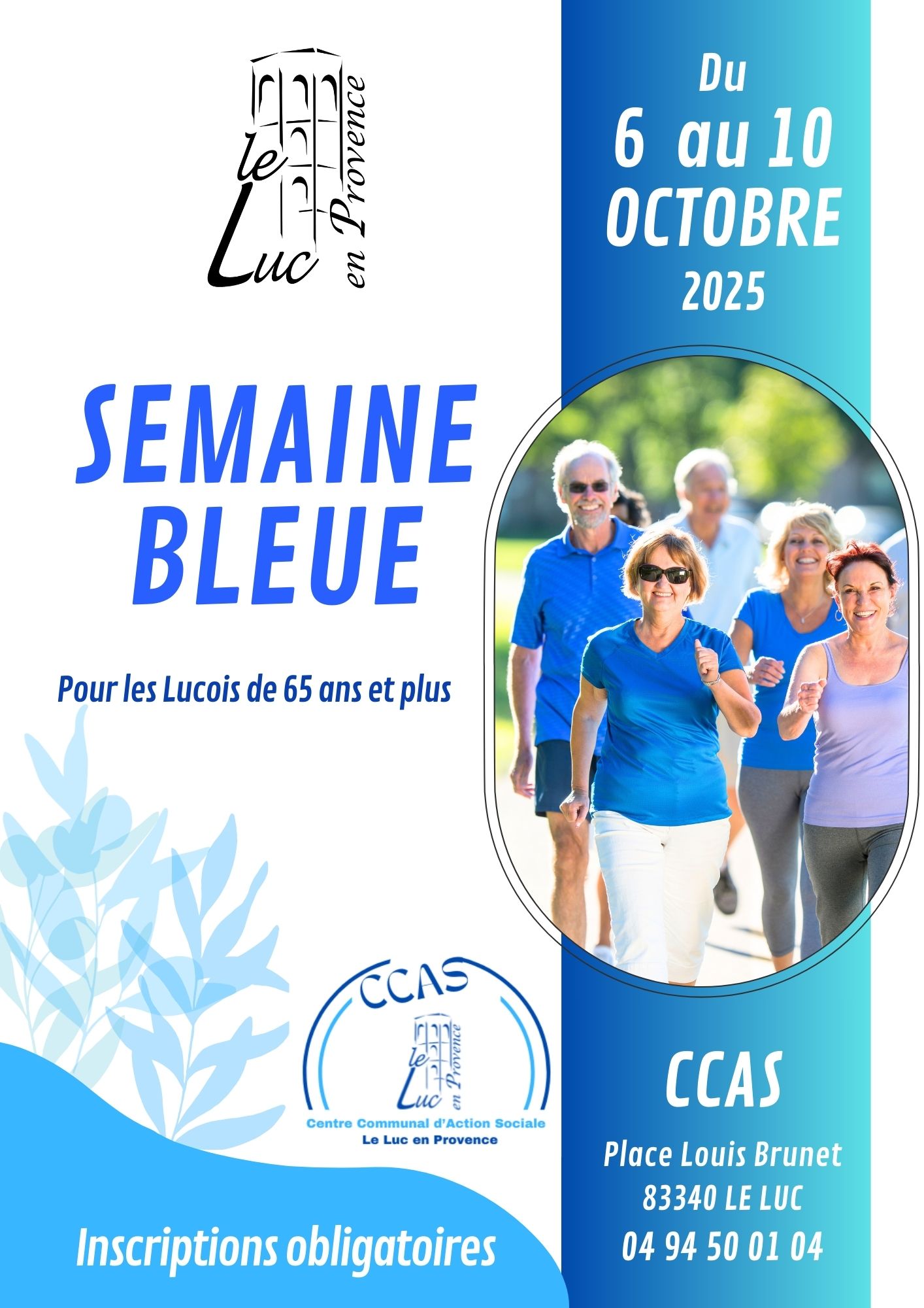 La semaine bleue 2025 – Du 6 au 10 octobre