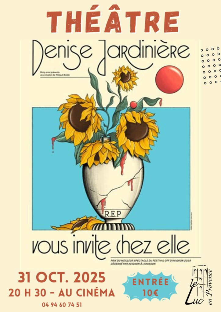 Vendredi 31 octobre – Théâtre