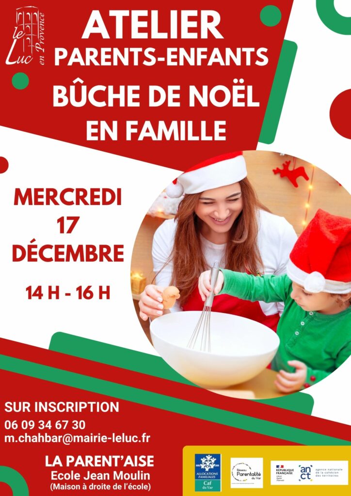 Mercredi 17 décembre – Atelier parents-enfants