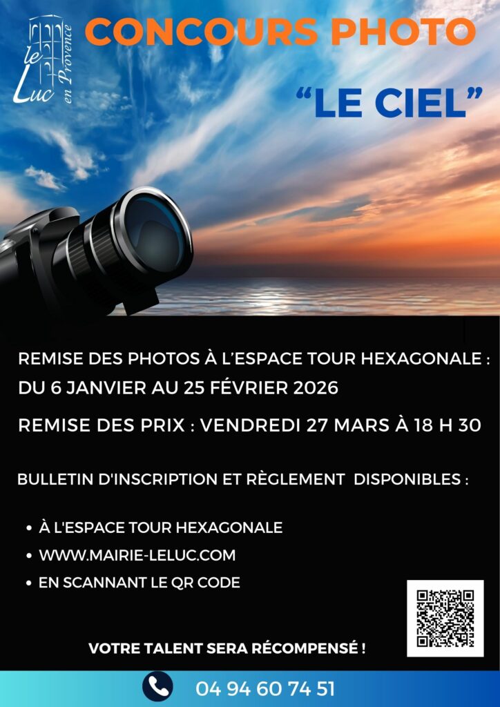 Du 6 janvier au 25 février – Concours photo « Le Ciel »