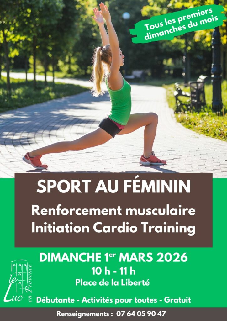 Dimanche 1er mars – Sport au féminin