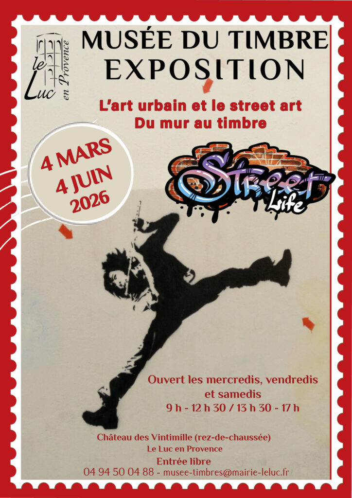 Du 4 mars au 4 juin – Exposition au musée du timbre