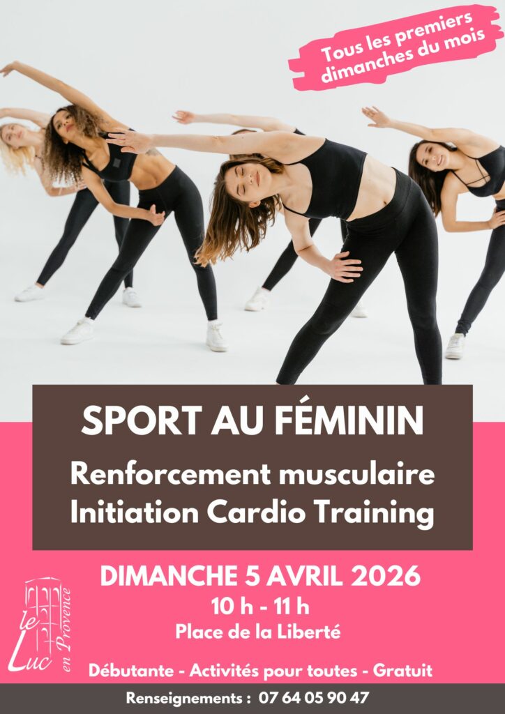 Dimanche 5 avril – Sport au féminin