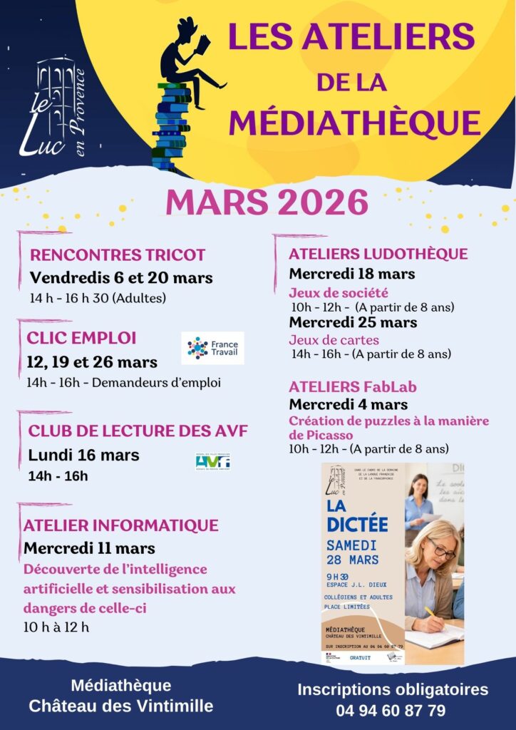 Mercredi 18 mars – Atelier Créa&rsquo;jeu