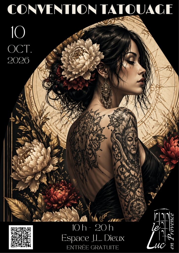 Samedi 10 octobre – Convention tatouage