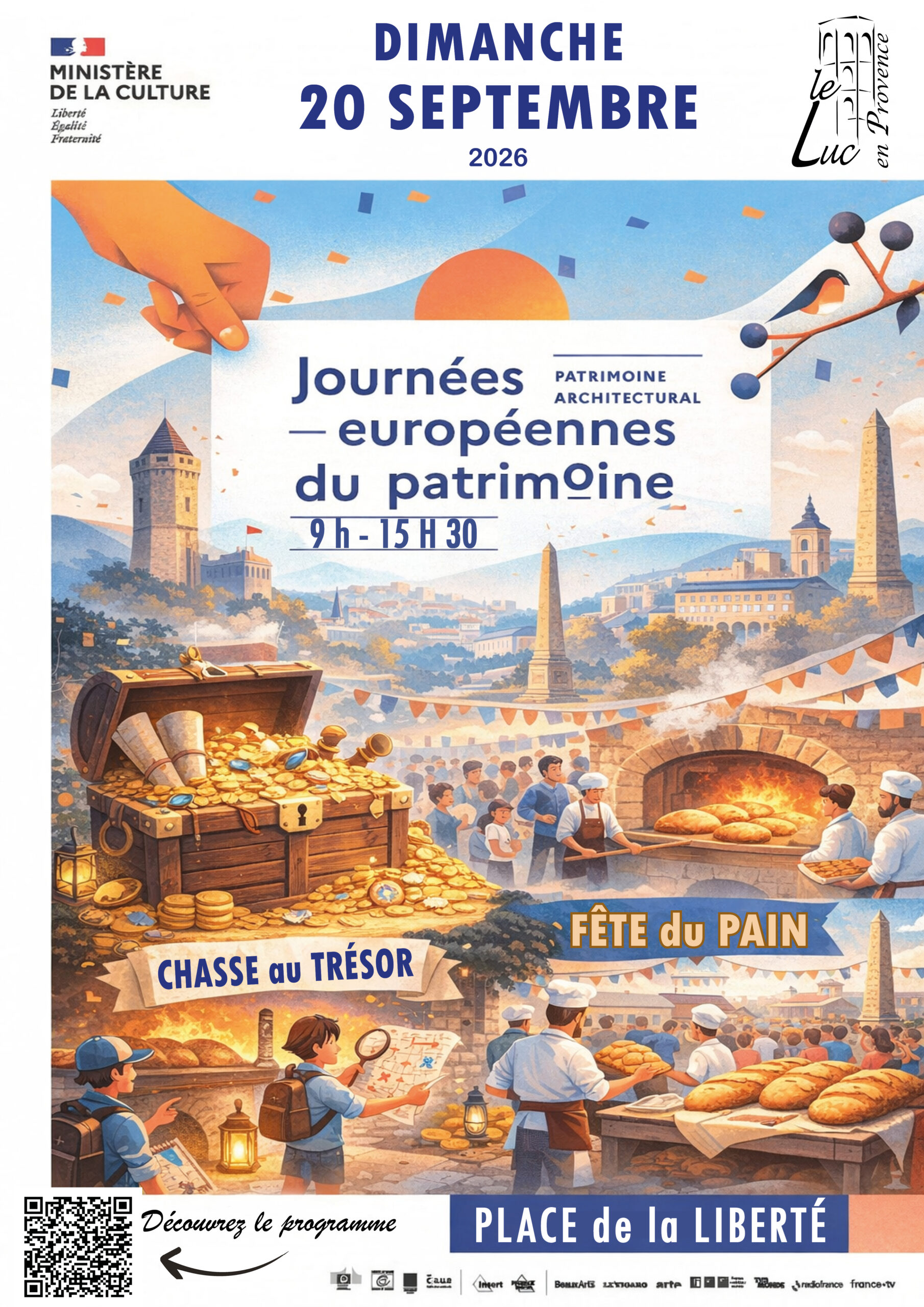 Dimanche 20 septembre – Fête du pain & chasse aux trésors