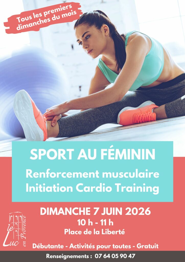 Dimanche 7 juin – Sport au féminin
