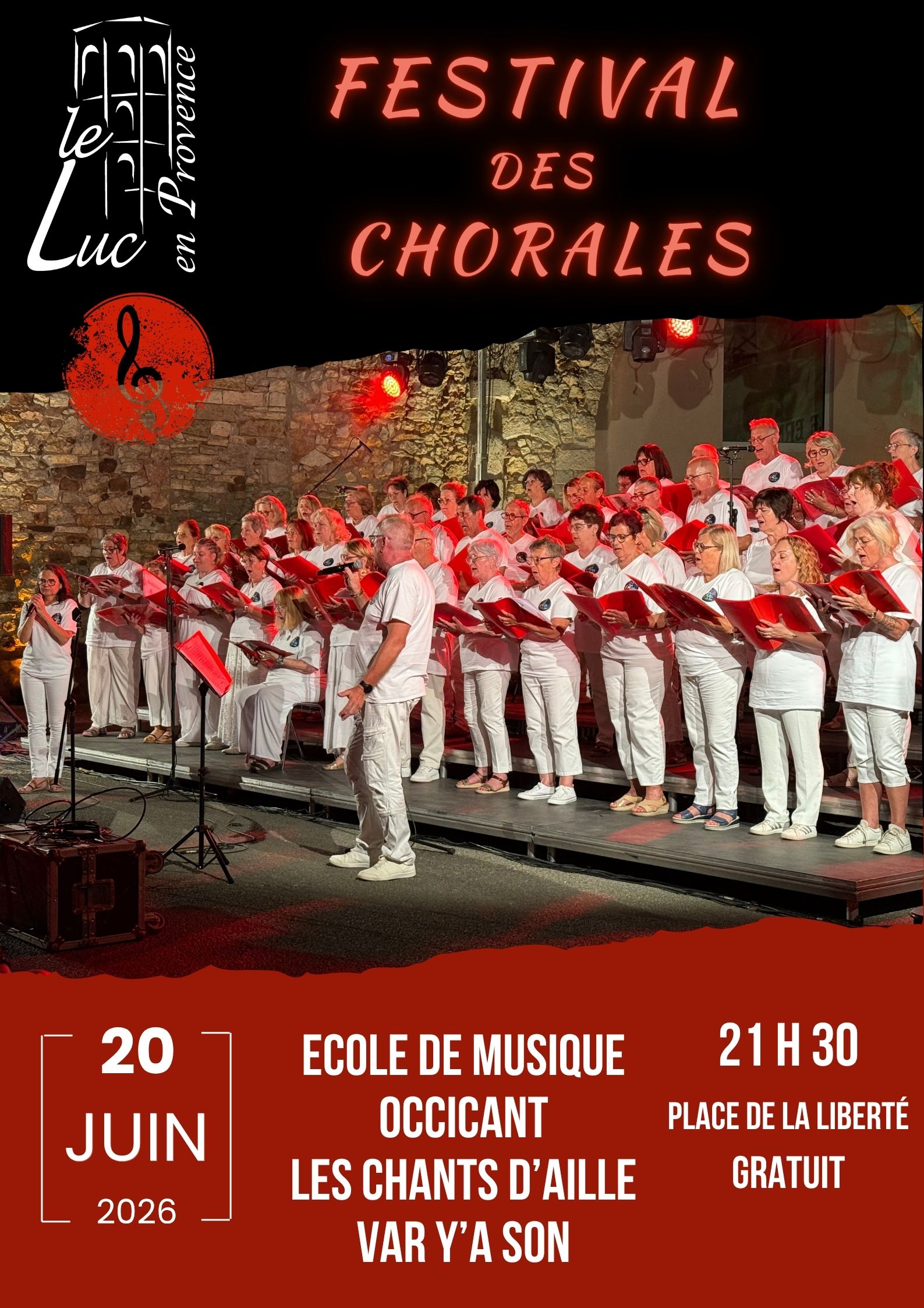 Samedi 20 juin – Festival des chorales