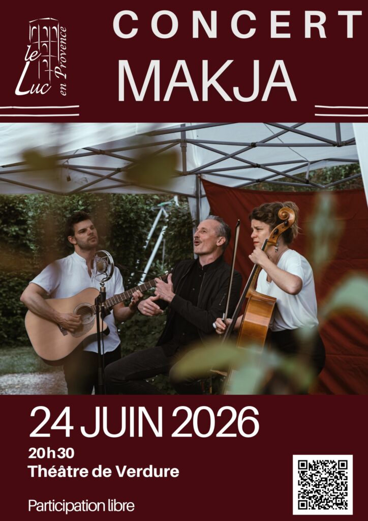 Mercredi 24 juin – Concert Makja