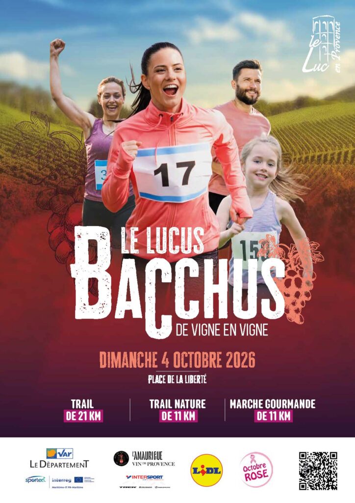 Dimanche 4 octobre – Lucus Bacchus